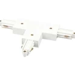 Mita 1F T-stykke, hvid, Strømskinner|Scan Products