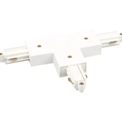 Best Mita 1F T-stykke, hvid, Strømskinner|Scan Products