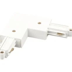 Hot Mita 1F vinkelsstykke, hvid, Strømskinner|Scan Products