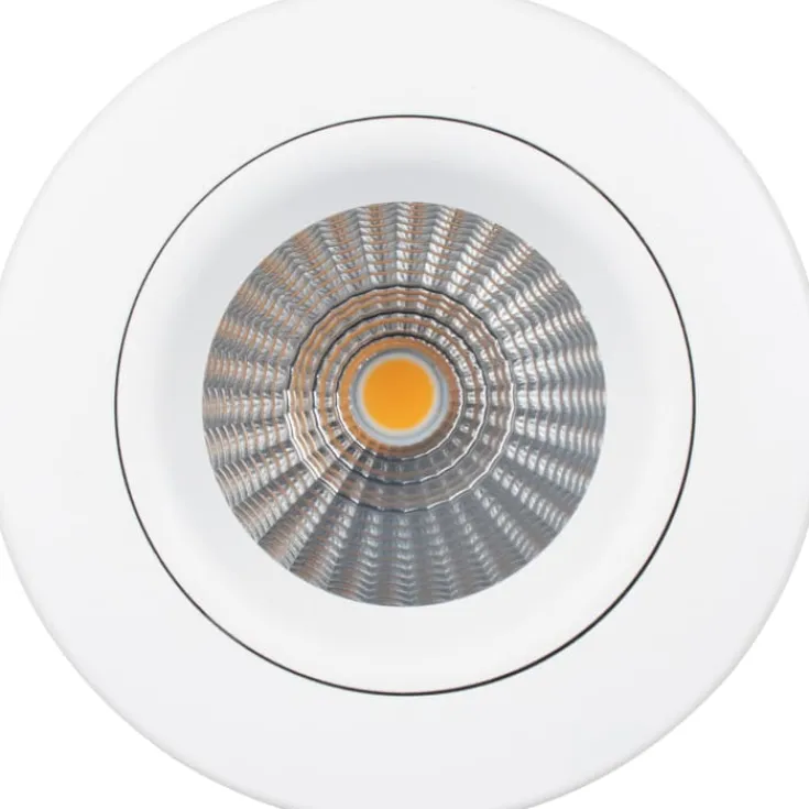 Outlet Sabina indbygningsspot, mat hvid, Scan Products