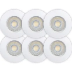 Outlet Sabina Low Profile indbygningsspot, mat , 6 stk Indbygningsspots|Scan Products
