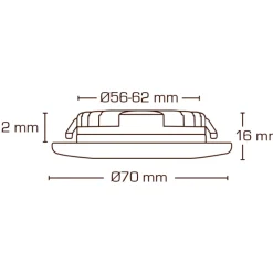 Hot Silvia møbelspot, 2700K, sort Møbelspots|Scan Products