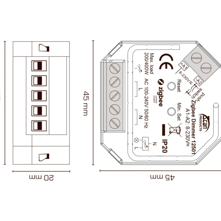 Sale Zigbee Push Dimmer Lysdæmpere|Scan Products