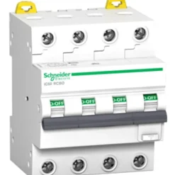 Online Schneider Acti9 HPFI kombiafbryder 4P 30 mA, 16 A Schneider Electric|Tavlekomponenter