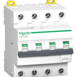 Online Schneider Acti9 HPFI kombiafbryder 4P 30 mA, 16 A Schneider Electric|Tavlekomponenter