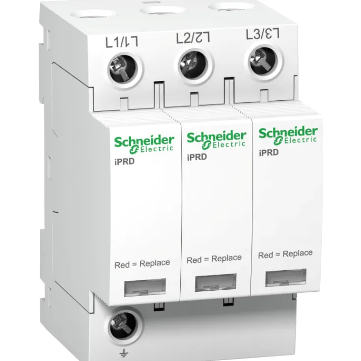 Schneider Acti9 iPRD transientbeskyttelse 3P, 20 kA Tavlekomponenter