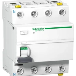 Sale Schneider Acti9 PFI relæ A, 4P, Schneider Electric|Tavlekomponenter