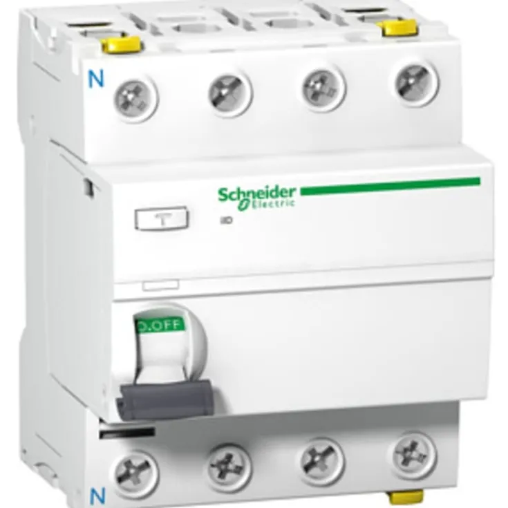 New Schneider Acti9 PFI relæ A, 4P, Schneider Electric|Tavlekomponenter