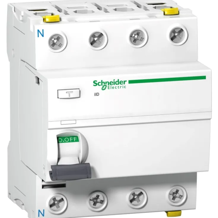 New Schneider Acti9 PFI relæ A, 4P, Schneider Electric|Tavlekomponenter