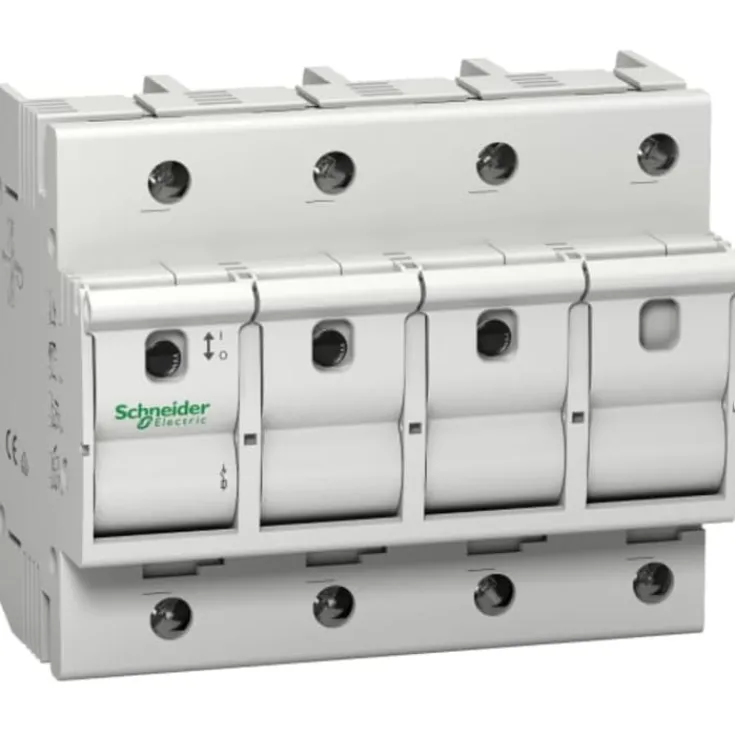 Outlet Acti9 D02 sikringsafbryder, 3P+N, 63A Schneider Electric|Tavlekomponenter