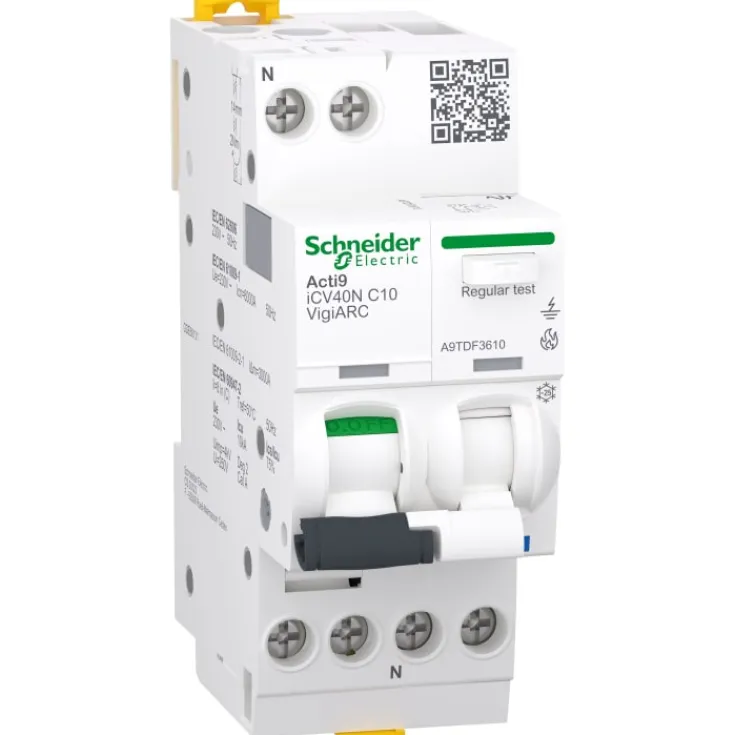 Hot Acti9 iCV40 gnistdetektor, 1 pol, 10A Schneider Electric|Tavlekomponenter