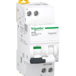 Online Acti9 ICV40N HPFI kombiafbryder, 1-polet, Schneider Electric|Tavlekomponenter