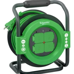 Hot Thorsman kabeltromle, med jord, Schneider Electric|Kabeltromler