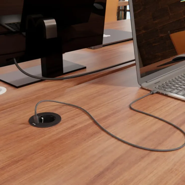 Clearance Unica+ XS bordstikkontakt med USB+C, Schneider Electric|Mobil, Pc & Data