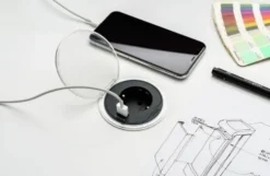 Discount Unica+ XS bordstikkontakt med USB-A, hvid Schneider Electric|Mobil, Pc & Data