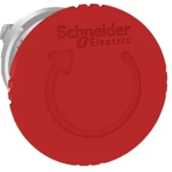 Schneider Harmony ZB4BS844 nødstopshoved med tryk-drej Ø40 mm, rød Sikkerhedsafbrydere & Nødstop|Industrimateriel