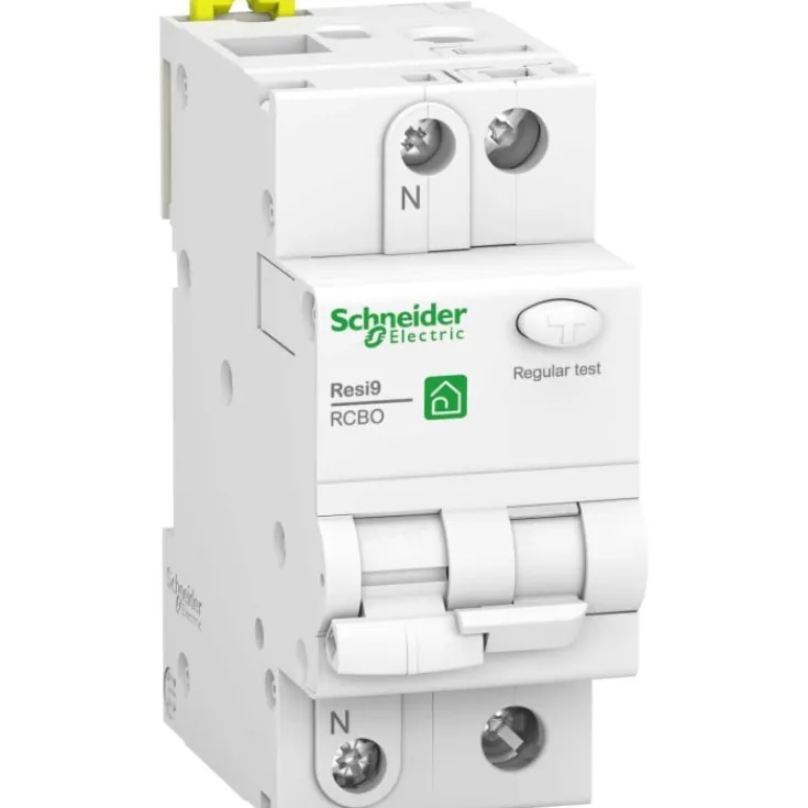 Clearance Schneider Resi9 XP kombiafbryder C, 1P+0, Schneider Electric|Tavlekomponenter