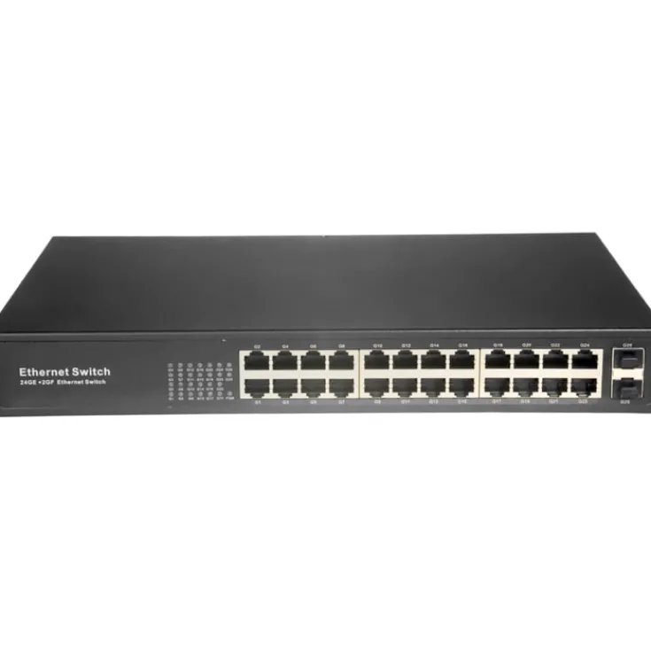 Clearance switch, 24xRJ45 Gb, 2xSFP Gb Routere & Switch