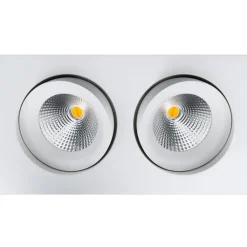 Discount Junistar Isosafe indbygningsspot, hvid Indbygningsspots