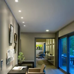 SG Junistar Soft 9W LED indbygningsspot, 3000K Indbygningsspots