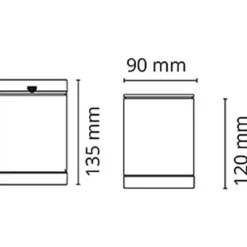 Discount SG Metro udendørs loftlampe, Udendørs Loftlamper