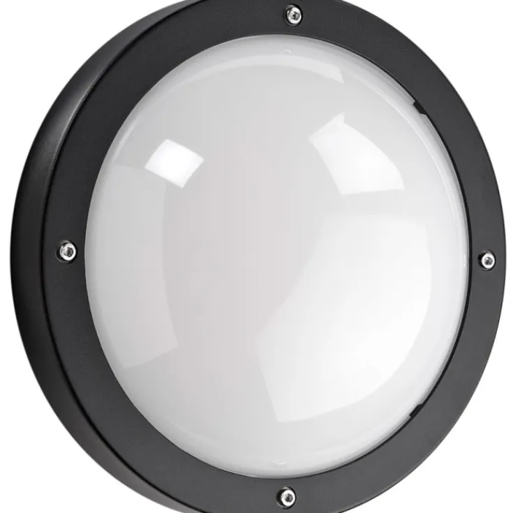 SG Primo udendørs væglampe, 3000K, sort Udendørs Væglamper