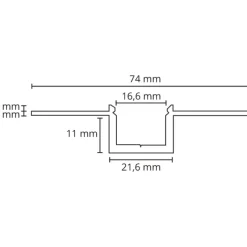 Online SG StripLine 1,8m LED skinne, indspartling Led Skinner