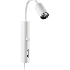SG Tube væglampe med USB, 2700K, Væglamper