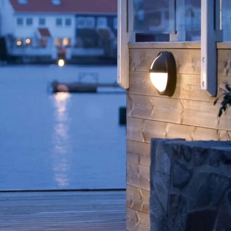SG Uno udendørs væglampe, 3000K, hvid Udendørs Væglamper