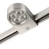 Discount SG Zip Star 1F skinnespot, børstet stål Skinnespots