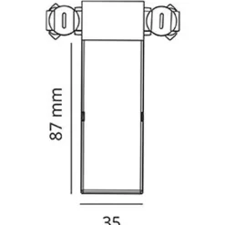 Hot SG Zip T-tilkobling 1F, Strømskinner