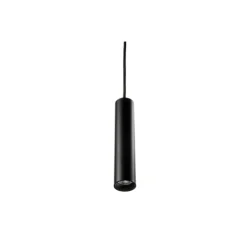 Outlet SG Zip Tube Micro 1F skinnependel, 4000K, sort Skinnespots