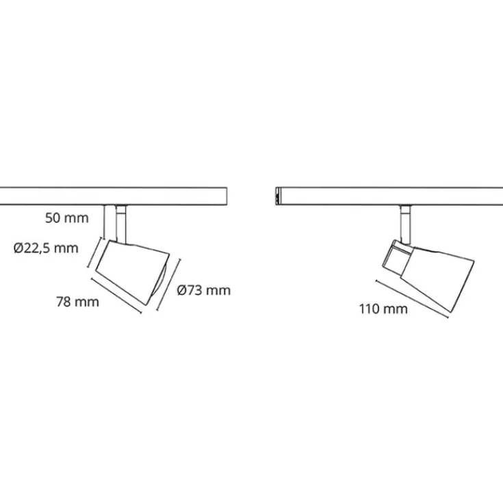 Online SG Zip Zoom 1F skinnespot, justerbar , Skinnespots