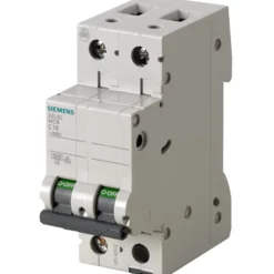 Automatsikring C 1P+0, Tavlekomponenter
