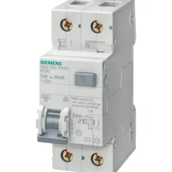 Hot S5U HPFI kombiafbryder C 1P+N, 25A Tavlekomponenter