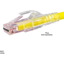 Hot aflaster til RJ45 CAT6 uskærmet, RJ45 CAT5 skærmet, 100 stk. Netværksstik