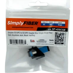 New Simplyfiber Keystone Udtag & Konnektorer