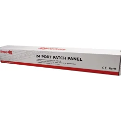 Sale RJ45 Patchpanel Rack 24 Porte loaded, CAT6, uskærmet Udtag & Konnektorer