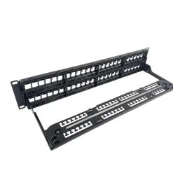 Best RJ45 Patchpanel Rack 48 Port unloaded, uskærmet Udtag & Konnektorer
