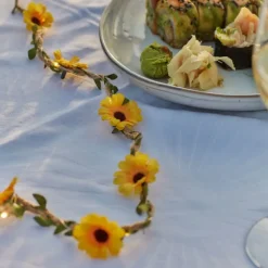 Sale Flora Sommerblomster lyskæde, 2 meter, Lyskæder