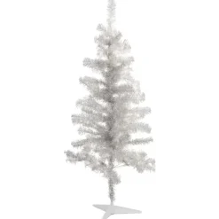 Happy kunstigt juletræ med lys, , 120 cm Kunstige Juletræer