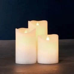 Best Sara Exclusive LED bloklys, batteri Sirius|Kunstige Stearinlys