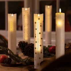 Discount Sara LED kalenderlys Julepynt Med Lys