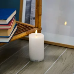 Hot Sille Exclusive LED bloklys, batteri Kunstige Stearinlys