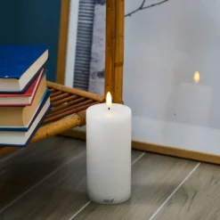 Clearance Sille Exclusive LED bloklys, batteri Kunstige Stearinlys