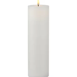 Sale Sille Exclusive LED bloklys, batteri Sirius|Kunstige Stearinlys