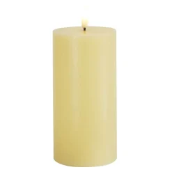 Sale Sille LED bloklys, batteri, gul Sirius|Kunstige Stearinlys