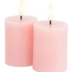 Discount Sille LED bloklys, batteri, Sirius|Kunstige Stearinlys