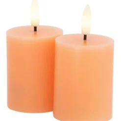 Outlet Sille LED bloklys, batteri, Sirius|Kunstige Stearinlys