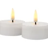 Clearance Sille LED fyrfadslys, batteri, hvid Kunstige Stearinlys